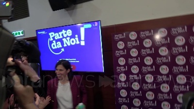Scene from Pd, La festa di Elly Schelin: "Quando i sogni si fanno in tanti, si realizzano"