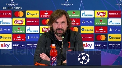 Scene from Vigilia di Juve-Porto, Pirlo: "Per noi è come una finale. Servirà tanta pazienza e sbagliare poco"