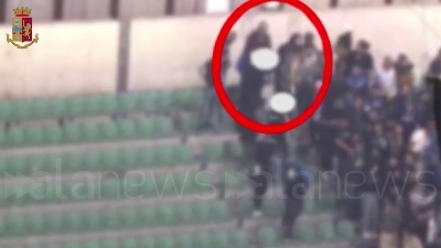 Scene from Capo ultrà ucciso, a Milano Daspo per quattro tifosi dell'Inter
