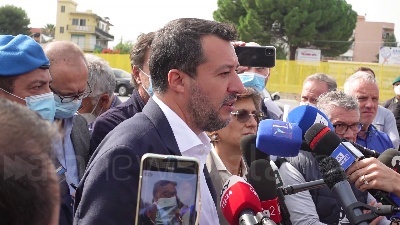 Scene from Open Arms, Salvini: "Perdita di tempo e di denaro pubblico"