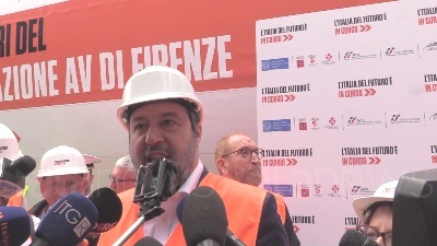 Scene from Stadi, Salvini: "E' mio impegno costruire impianti più moderni e più sicuri"