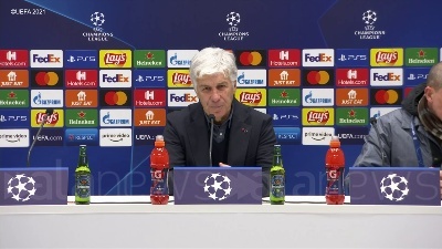 Scene from Champions League, Gasperini: "Qualificazione alla nostra portata"