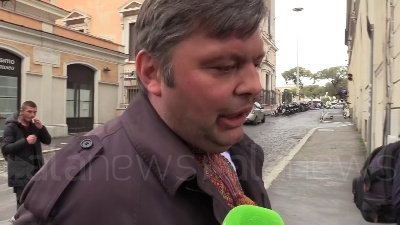 Scene from Ucraina, corteo sfila per le strade di Roma