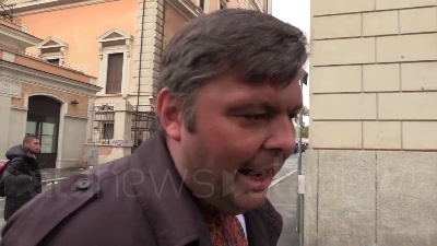 Scene from Ucraina, corteo sfila per le strade di Roma