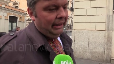 Scene from Ucraina, corteo sfila per le strade di Roma