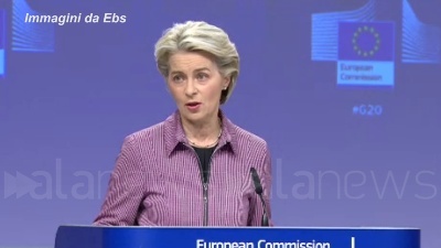 Scene from Clima, von der Leyen: "Scienza ha suonato allarme, è urgente agire"