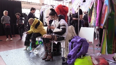 Scene from Milano Fashion Week, Byblos presenta linea ispirata all'aurora boreale