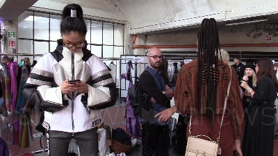 Scene from Milano Fashion Week, Byblos presenta linea ispirata all'aurora boreale
