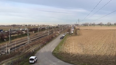 Scene from Lodi, deraglia Frecciarossa: due morti