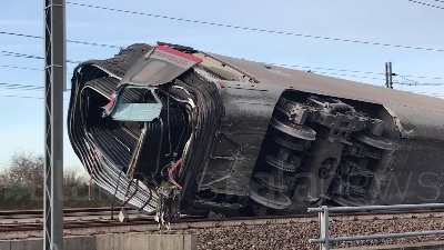Scene from Lodi, deraglia Frecciarossa: due morti