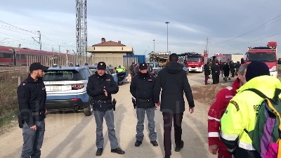 Scene from Lodi, deraglia Frecciarossa: due morti