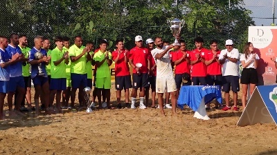 Scene from Beach soccer, la tappa International in Sicilia va alla Francia