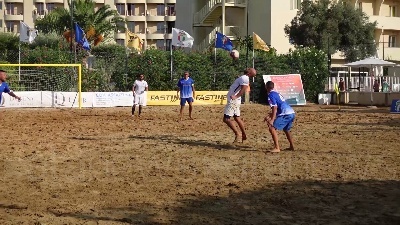 Scene from Beach soccer, la tappa International in Sicilia va alla Francia