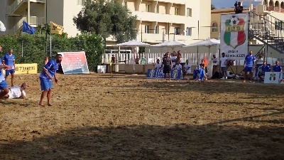 Scene from Beach soccer, la tappa International in Sicilia va alla Francia