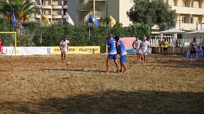 Scene from Beach soccer, la tappa International in Sicilia va alla Francia