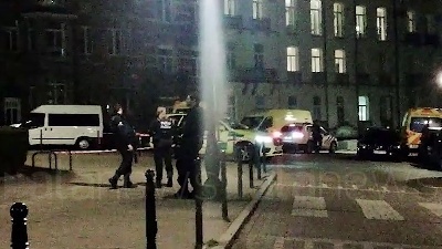 Scene from Operazione polizia a Bruxelles, si cercano sospetti armati