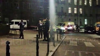 Scene from Operazione polizia a Bruxelles, si cercano sospetti armati