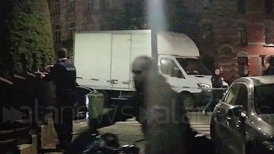 Scene from Operazione polizia a Bruxelles, si cercano sospetti armati