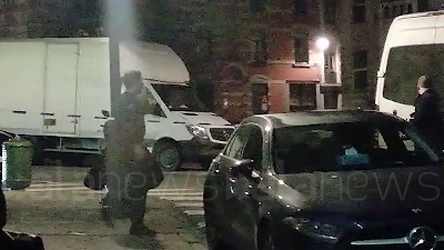Scene from Operazione polizia a Bruxelles, si cercano sospetti armati