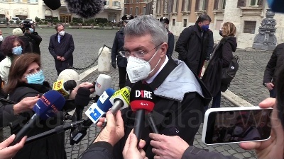 Scene from Governo, Landini: "Accordo con parti sociali diventi un metodo"