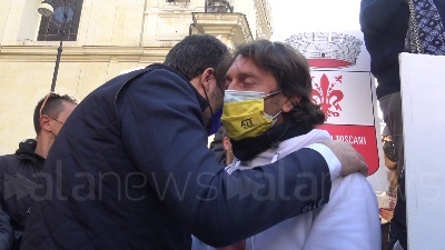 Scene from Mondo dell'ospitalità in protesta a Roma: "Non abbiamo certezze"
