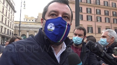 Scene from Mondo dell'ospitalità in protesta a Roma: "Non abbiamo certezze"