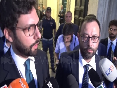 Scene from D'Uva: "Alzare i toni non è un problema quando si parla di temi"