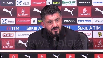 Scene from Milan, Gattuso: "Higuain? Speriamo si sia sbloccato"