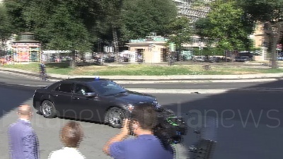 Scene from Mattarella arriva al Csm
