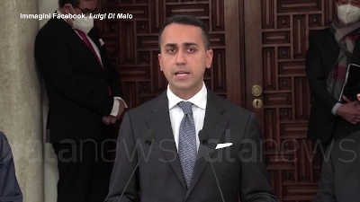 Scene from Ucraina, Di Maio: "Con l'Ue e il G7 pronti a fare di più sulle sanzioni"