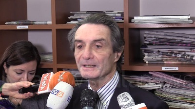 Scene from Lega, Fontana: "Alleanza con M5S unica maggioranza possibile per governare"