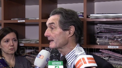 Scene from Lega, Fontana: "Alleanza con M5S unica maggioranza possibile per governare"