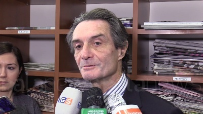 Scene from Lega, Fontana: "Alleanza con M5S unica maggioranza possibile per governare"