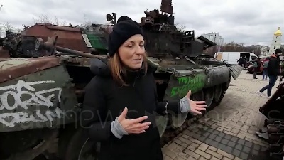 Scene from Ucraina, per le strade e le piazze di Kiev a un anno dallo scoppio della guerra - FOOTAGE