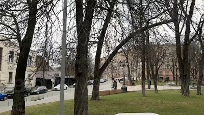 Scene from Ucraina, per le strade e le piazze di Kiev a un anno dallo scoppio della guerra - FOOTAGE