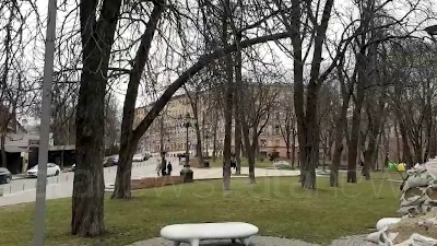 Scene from Ucraina, per le strade e le piazze di Kiev a un anno dallo scoppio della guerra - FOOTAGE