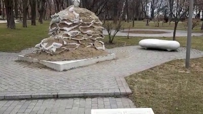 Scene from Ucraina, per le strade e le piazze di Kiev a un anno dallo scoppio della guerra - FOOTAGE
