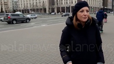 Scene from Ucraina, per le strade e le piazze di Kiev a un anno dallo scoppio della guerra - FOOTAGE