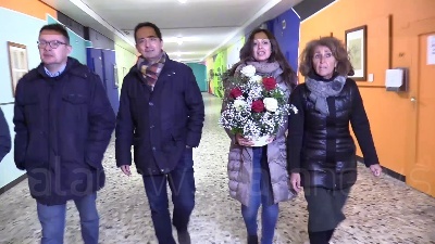 Scene from Giornata della Memoria: Pd metropolitano posa fiori in Rotonda San Vittore