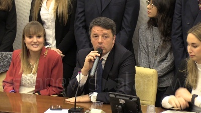 Scene from Regionali, Renzi: "Non sono test nazionali, così si fa gioco di Salvini"