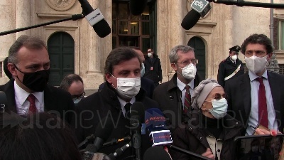 Scene from Governo, Calenda: "Ci riconosciamo in Draghi, non abbiamo dato condizioni"