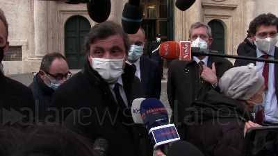 Scene from Governo, Calenda: "Ci riconosciamo in Draghi, non abbiamo dato condizioni"