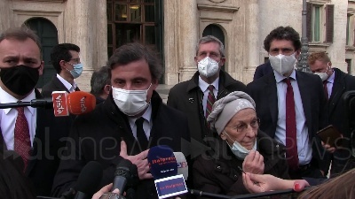 Scene from Governo, Calenda: "Ci riconosciamo in Draghi, non abbiamo dato condizioni"