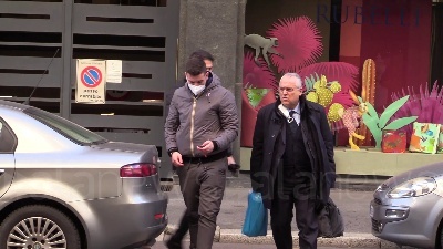 Scene from Calcio, iniziata assemblea elettiva Lega Serie A con tutti i club presenti