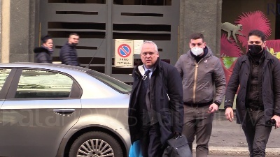 Scene from Calcio, iniziata assemblea elettiva Lega Serie A con tutti i club presenti