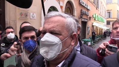 Scene from Quirinale, Tajani: "Centrodestra è unito, è la sinistra a essere spaccata"