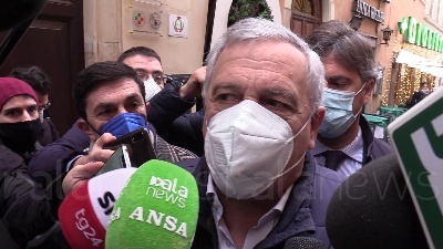 Scene from Quirinale, Tajani: "Centrodestra è unito, è la sinistra a essere spaccata"