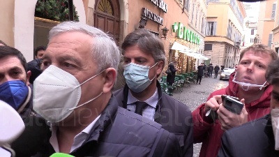 Scene from Quirinale, Tajani: "Centrodestra è unito, è la sinistra a essere spaccata"