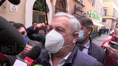 Scene from Quirinale, Tajani: "Centrodestra è unito, è la sinistra a essere spaccata"