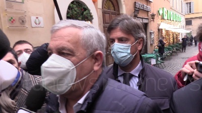 Scene from Quirinale, Tajani: "Centrodestra è unito, è la sinistra a essere spaccata"